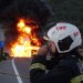 Comunicado del Consorcio Provincial de Bomberos sobre el camión incendiado en la A-23