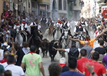 Primera Entrada de Toros y Caballos de Segorbe rápida y sin incidentes