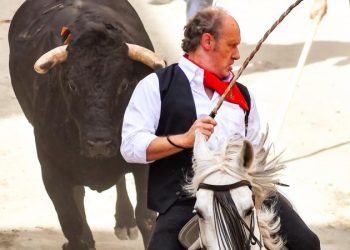 Actuación magistral de los caballistas en la quinta Entrada de Toros y Caballos de Segorbe