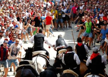 Multitudinaria sexta Entrada de Toros y Caballos de Segorbe