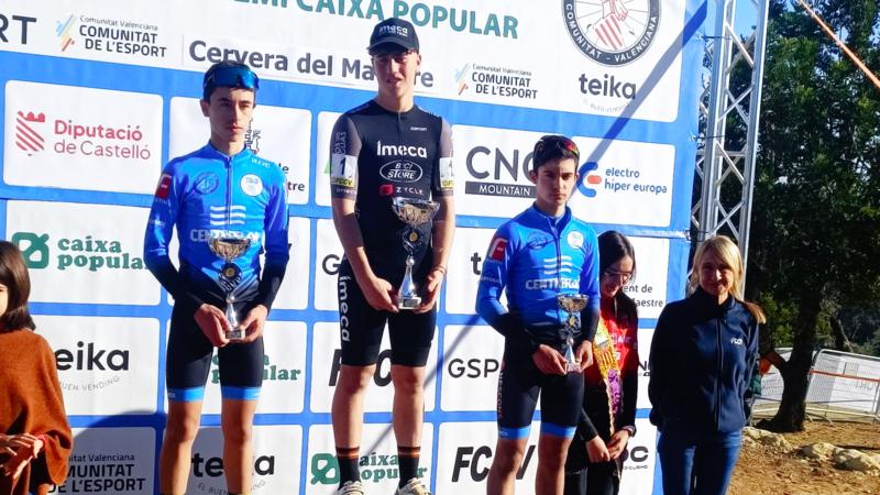 El segorbino Hugo Arnalte Alegre consigue la 2ª plaza en el Ciclocross de Cervera del Maestre