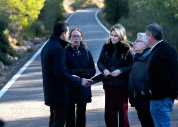 Marta Barrachina anuncia una inversión de 1,2 millones de euros para mejorar la CV-203 y contribuir a consolidar la población de los pequeños municipios y a vertebrar la provincia