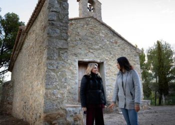 Marta Barrachina apuesta por la recuperación y divulgación del patrimonio de la provincia con actuaciones como la rehabilitación de la ermita de San Roque de Benafer