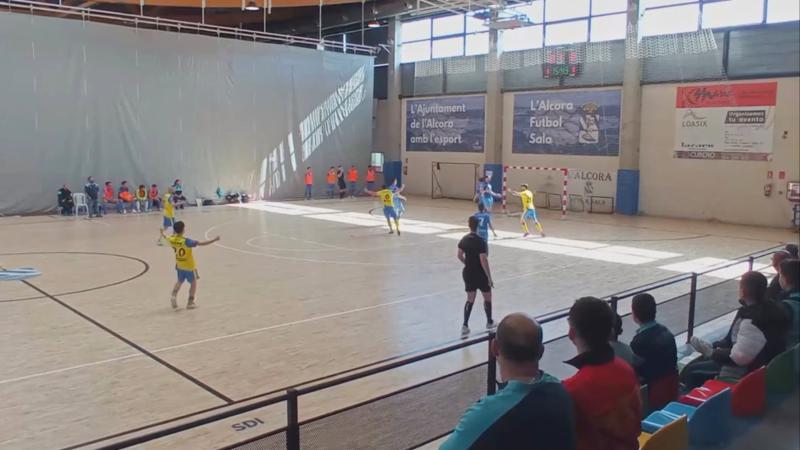 El Viveros Mas de Valero se estrella contra la defensa alcorina y encaja la primera derrota de la temporada como visitante