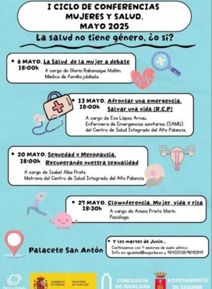 I Ciclo de Conferencias ‘Mujeres y Salud’ en el Palacete de  San Antón