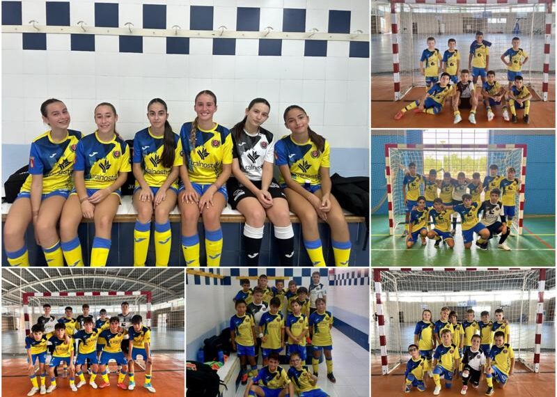 Un fin de semana de fútbol sala y convivencia para la cantera del CDFS Segorbe