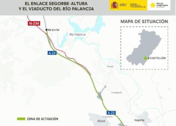 La A-23 en Castellón se renueva, 15,7 millones para garantizar seguridad y durabilidad