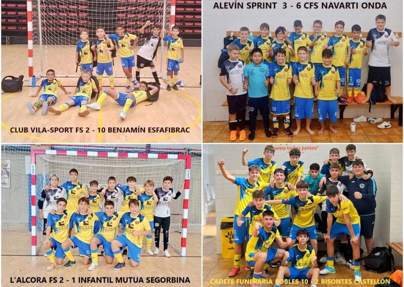 La Escuela de Futsal “La Esperanza” del CDFS Segorbe arranca la temporada con luces y sombras