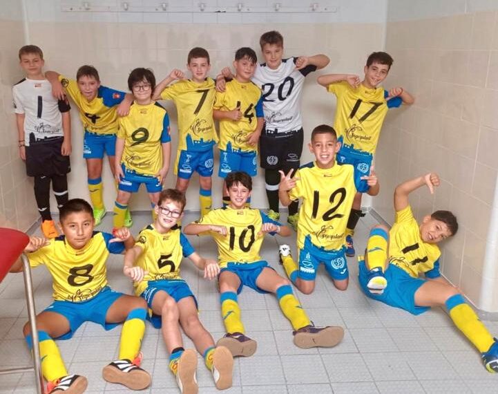 Festival de goles en Segorbe, el Alevín Sprint golea con fuerza al Promesas Benicarló (8-1)