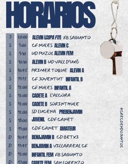 Fin de semana a tope en el CD Segorbe: ¡14 partidos y mucho en casa!