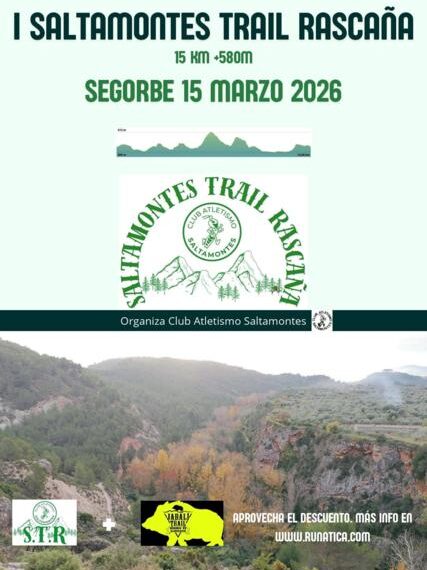 ¡Llega el primer Saltamontes Trail Rascaña a Segorbe!