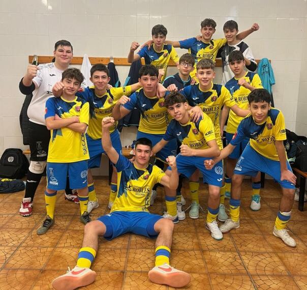 El Cadete Funeraria Robles arranca con victoria clara el Play Off Autonómico cadete
