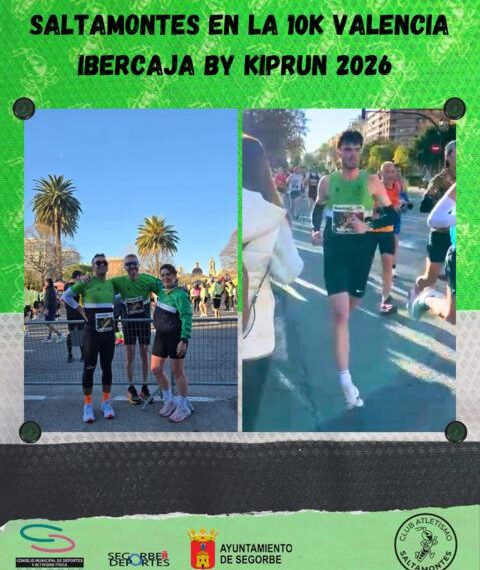 El Club Atletismo Saltamontes participa en la histórica 10K Valencia Ibercaja by Kiprun 2026
