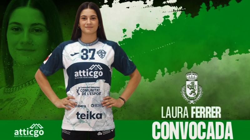 La segorbina Laura Ferrer, convocada otra vez con las Guerreras Juveniles para los amistosos ante Eslovaquia en Béjar
