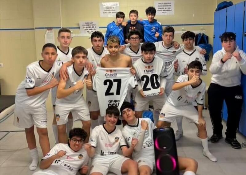 Goleada histórica del Cadete B, del Segorbe: 11-0 y hat-trick de Darío