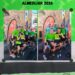 Davis, Diego, Pilar, Juan y Miguel disfrutan del Trail de Almedíjar con el Saltamontes