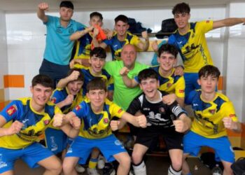 El Juvenil del Construcciones Carrascosa Morelló CDFS Segorbe gana 8-3 a Maristas Valencia en casa