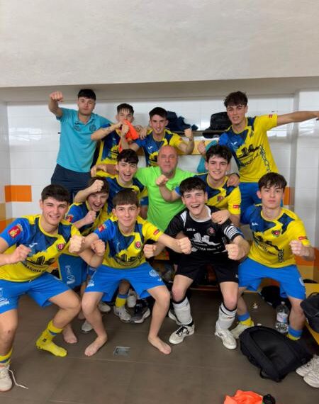 El Juvenil del Construcciones Carrascosa Morelló CDFS Segorbe gana 8-3 a Maristas Valencia en casa