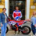 Segorbe recibe a Rafa Latorre tras su participación en la primera prueba del Mundial de Hard Enduro