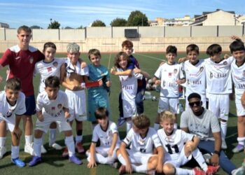 El Alevín C compite hasta el final, pero cae ante el United Vinaròs E