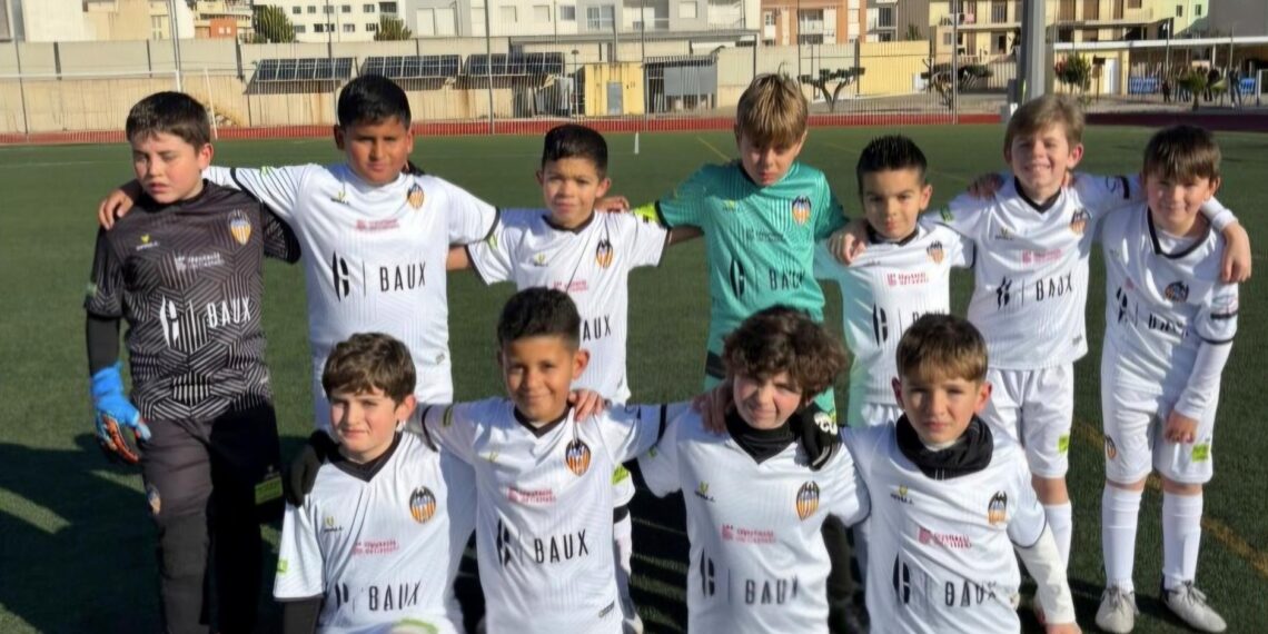 El Benjamín A del CD Segorbe compite hasta el final ante el Sorinthule Football Pro Burriana