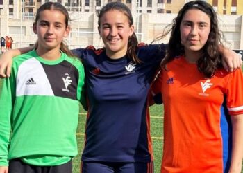 Tres jugadoras del Infantil Femenino del CD Segorbe, de nuevo con la selección valenciana