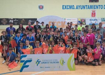 Segorbe reunió a los más pequeños del fútbol sala en el cierre de temporada prebenjamín de la FFCV