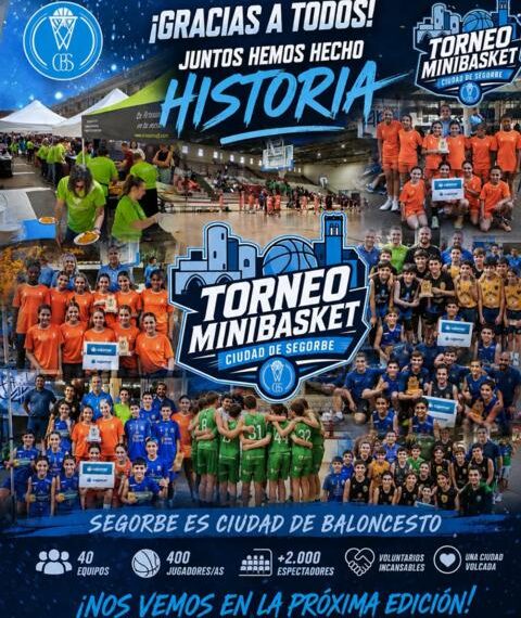 Segorbe vive el baloncesto en el 2º Torneo Minibasket