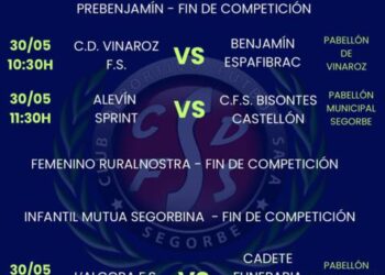 El CDFS Segorbe afronta un sábado con cuatro citas importantes y una semifinal de Copa