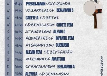 El Club Deportivo Segorbe presenta una intensa agenda de partidos para el fin de semana