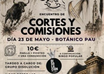Segorbe celebrará un encuentro de comisiones y cortes con paella, tardeo, bingo y música hasta la madrugada