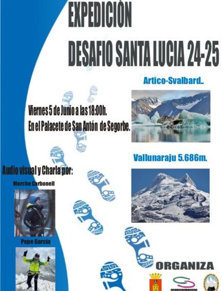 El Palacete de San Antón acogerá la charla de la «Expedición Desafío Santa Lucía 24-25»