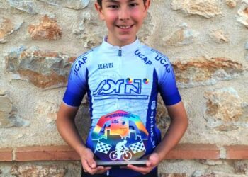 Héctor Garnes vuelve a destacar en el Trofeo de Escuelas de Ciclismo de Càlig