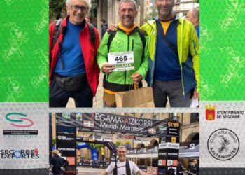 Ubaldo Pérez completa la exigente Zegama-Aizkorri y suma una nueva experiencia en el trail de montaña
