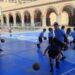 El Colegio El Seminario disfruta de una jornada de baloncesto con La Canasta Voladora del CB Segorbe