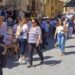 El mercado del jueves recupera su recorrido habitual con la reapertura al tráfico de la plaza del Ángel