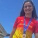 Pilar Raro Garnes logra el subcampeonato de Europa de triatlón en Tarragona y clasifica para el Mundial T100