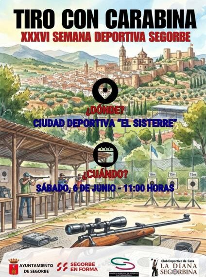 El tiro con carabina volverá a reunir a los aficionados en la Semana Deportiva de Segorbe
