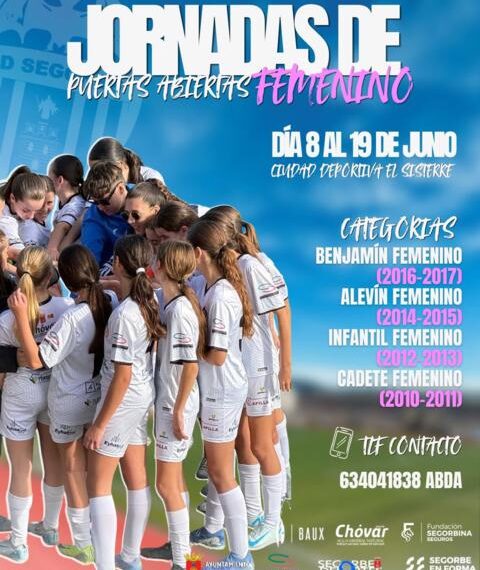 El CD Segorbe abre sus puertas para que las niñas conozcan su proyecto de fútbol femenino