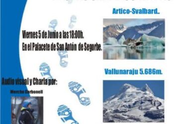 Merche Carbonell y Pepe García compartirán en Segorbe sus experiencias en las expediciones del Ártico y Perú