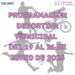 Programación deportiva municipal del 19 al 21 de junio de 2026
