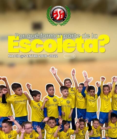 El CDFS Segorbe abre las inscripciones para su Escoleta de fútbol sala