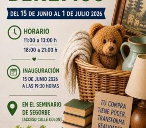 Manos Unidas organiza un rastrillo benéfico en Segorbe