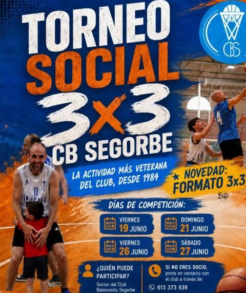 El Campeonato Social del CB Segorbe 2026 ya está aquí: estrena formato 3×3