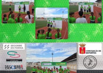 La Escuela de Atletismo del CA Saltamontes cierra el curso destacando el esfuerzo y los valores deportivos de sus jóvenes atletas