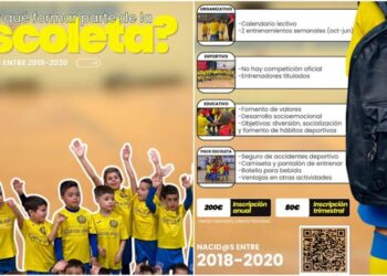La Escoleta del CDFS Segorbe abre inscripciones para niños y niñas nacidos entre 2018 y 2020