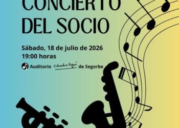 La Sociedad Musical de Segorbe celebrará el tradicional Concierto del Socio con un homenaje a sus socios más veteranos