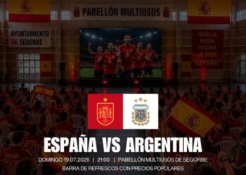 Segorbe volverá a reunirse en el Pabellón Multiusos para apoyar a España en la final del Mundial