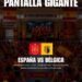 Segorbe se prepara para animar a España con una pantalla gigante en el Pabellón Multiusos