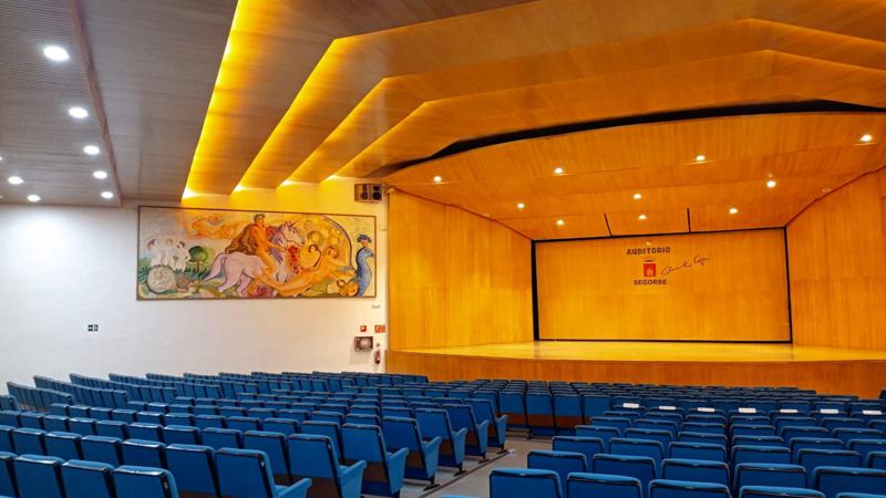El Auditorio “Salvador Seguí” de Segorbe renueva su imagen